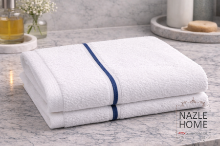 بشكير قطن 100% مقاس (40*70)