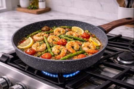 مقلى جرانيت يد خشب ٤ احجام