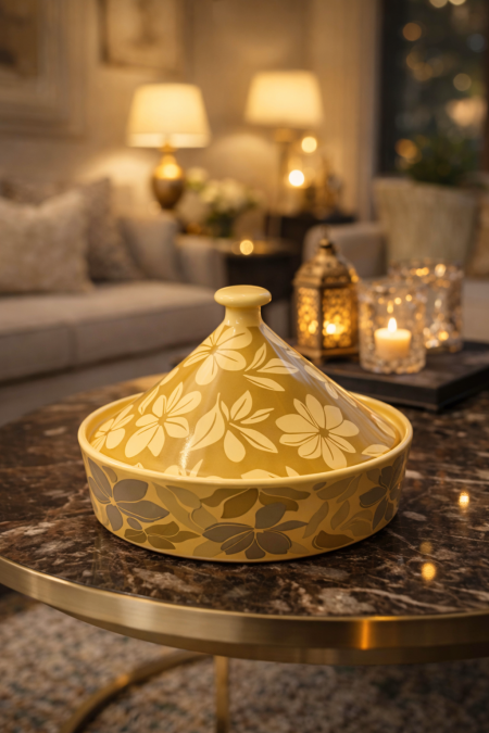 مضيفة تقديم مع غطا قبة مورد