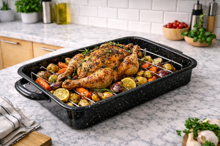 صينية فرن مع شبك 31*45