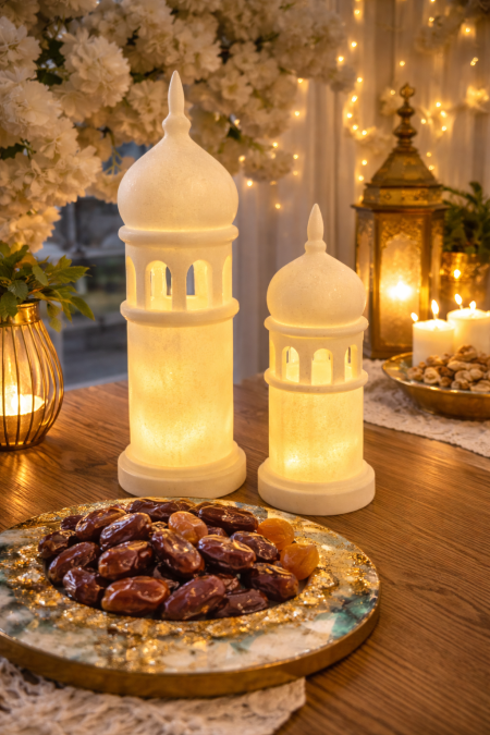 مأذنة حجر الريزن -رمضان كريم 🌙