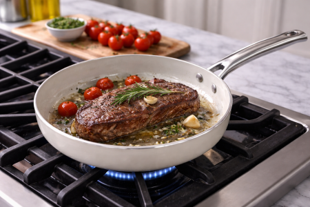 طقم مقالي قطعتين افوايت مقاس 22/26