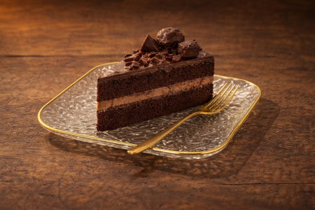 طقم 6 صحون مسطح للحلو - منقش