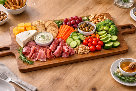 بلترز خشب حجم كبير للتقديم