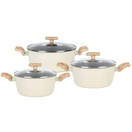 طقم طناجر 3 احجام افوايت كولينيرا 20/24/28