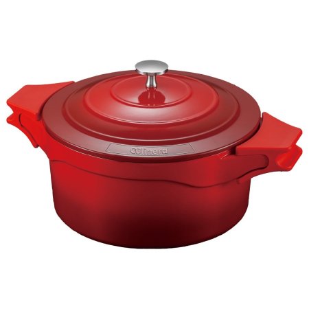 طنجرة كولينيرا احمر حديد صب