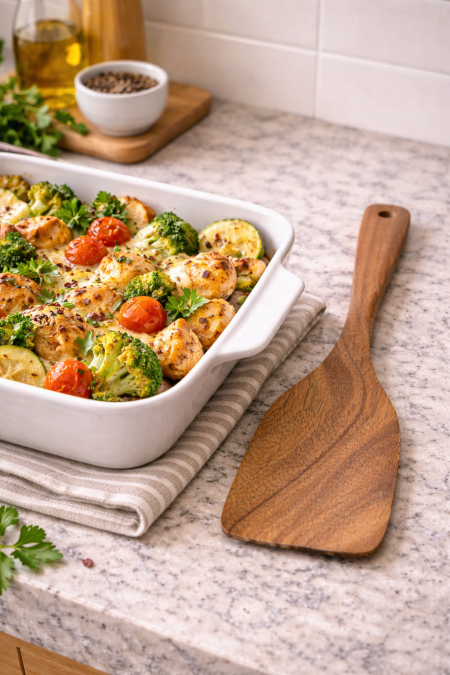 كفكير خشب مسطح حجم كبير