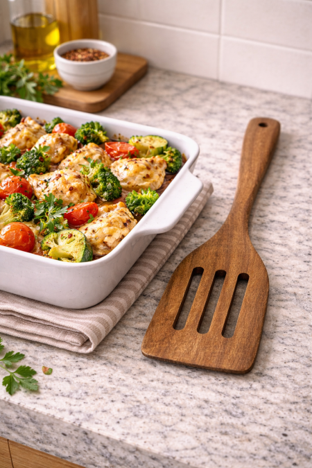 كفكير مفرغ خشب حجم كبير