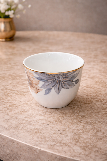 طقم 12 فنجان قهوة مورد