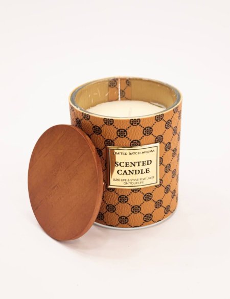 شمعة غطاء جلد - ريحة مانجا