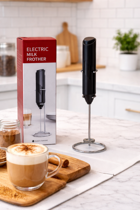 خفاقة قهوة مع ستاند