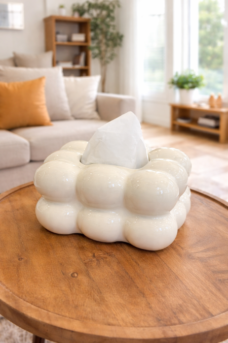 بكيت محارم بابلز ابيض زجاج