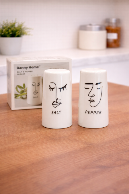 طقم ممالح قطعتين شكل فيس