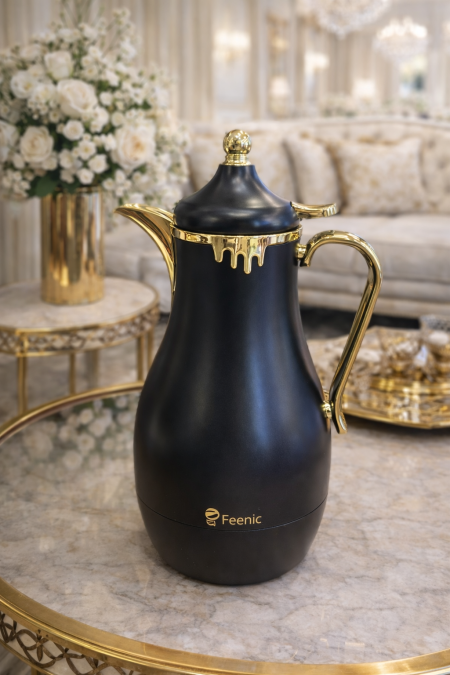 تيرموس اسود مع ذهبي