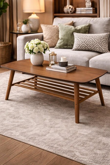 طاولة وسط خشب 60 *120