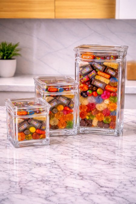 علب تنظيم  اكريلك ضغط محكم new collection