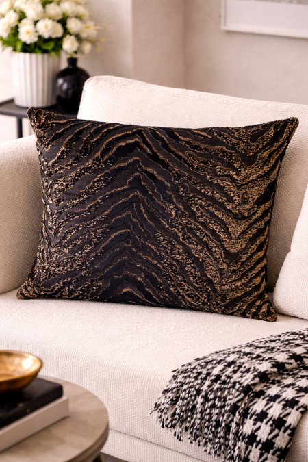 كوشينز 45*45 بني موشح