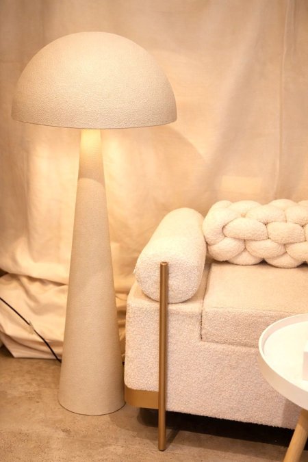 سايد لامب بوهيمي ابيض - فقع