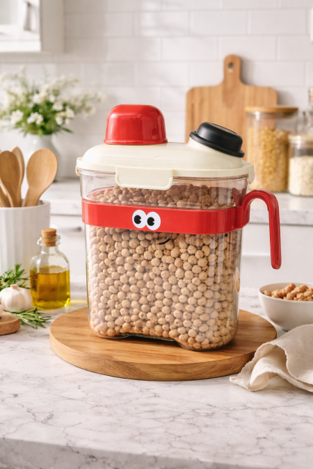 علبة بقوليات اكريلك