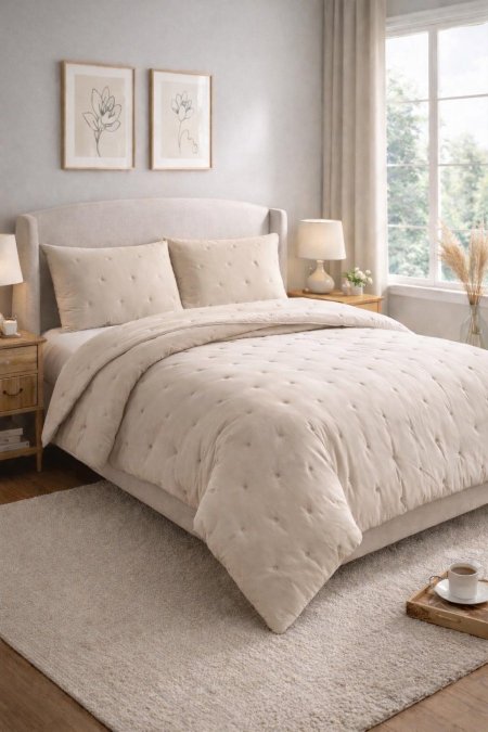 طقم جودل نفخ بيج غامق جودل + مخدات