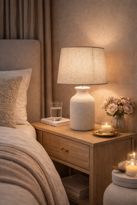 تيبل لامب بيج حجر 45 سم