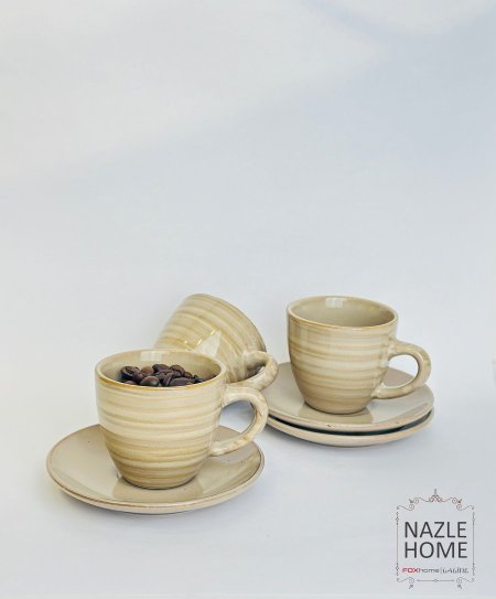 فناجين قهوة 12 قطعة