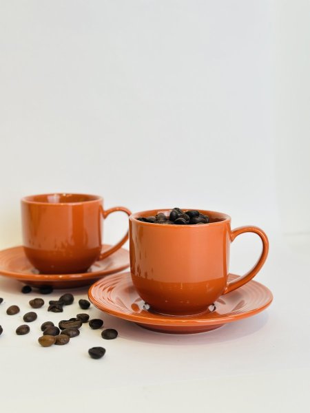 فناجين قهوة 12 قطعة - كرميدي