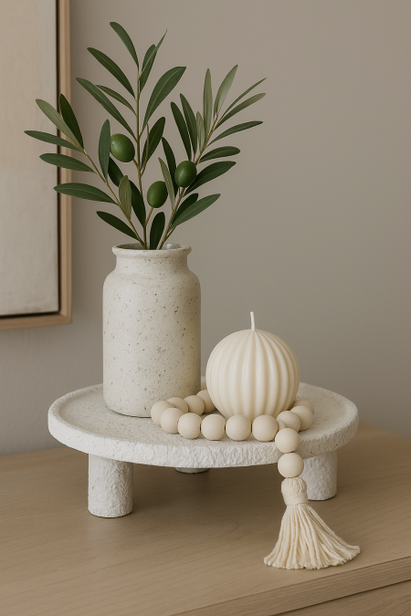 قاعدة حجر ديكور