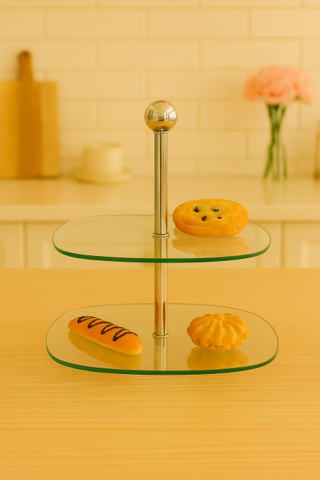 مضيفة زجاج طبقتين