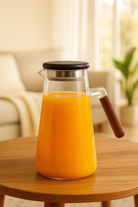 شاف عصير مسكة يد خشب