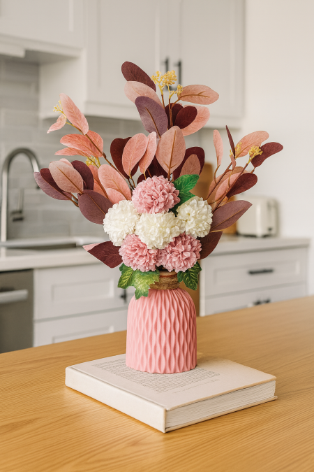 فازة مع ورد - زهر