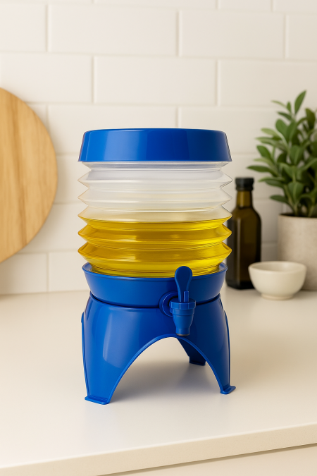 ابريق قابل للطي - ازرق