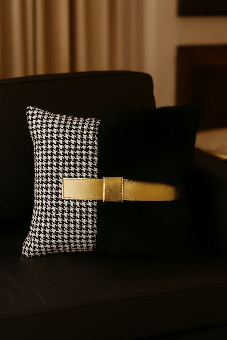 كوشينز نص مقلم ونص ريش 40*40