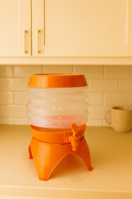 ابريق قابل للطي