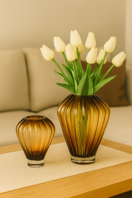 فازات عسلي مخطط