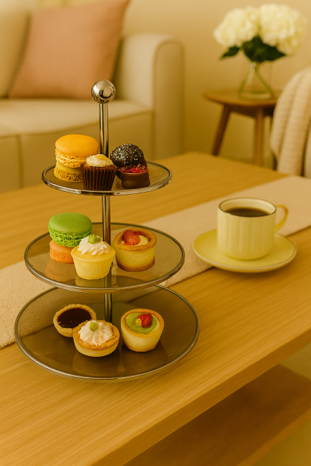 مضيفة زجاج 3 طبقات