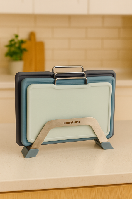 طقم مفارم 3 قطع عظم مع ستاند