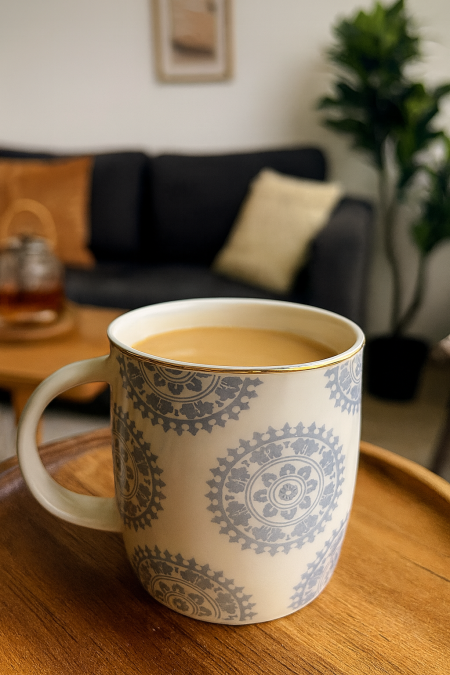 مج نسكافيه منقش