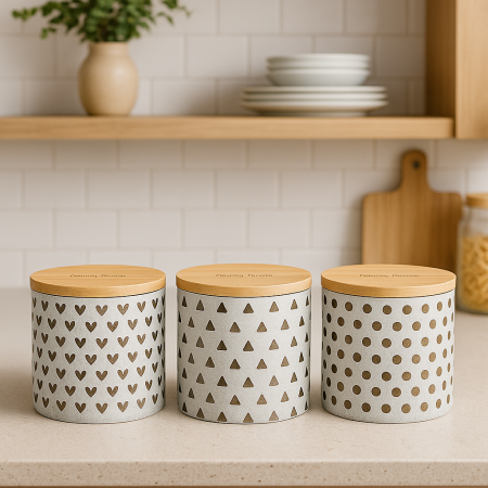 طقم سكريات 3 قطعة مرسم