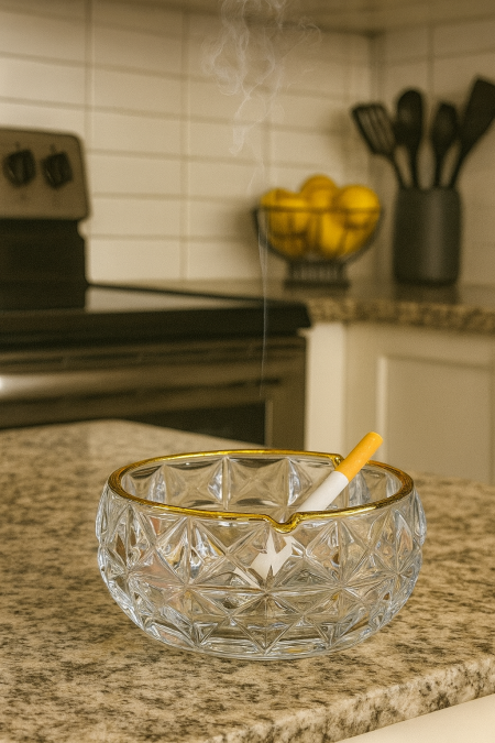 مكتة منقشه حجم كبير