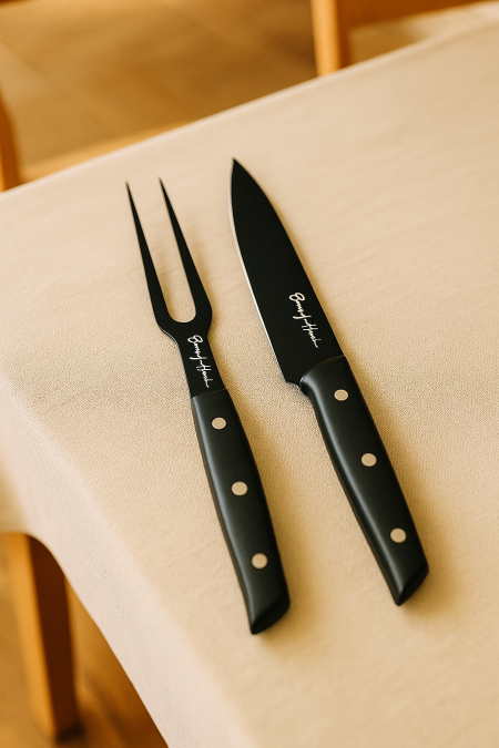 طقم شوكة وسكين 🍴
