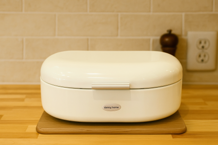 علبة خبز معدن - افوايت