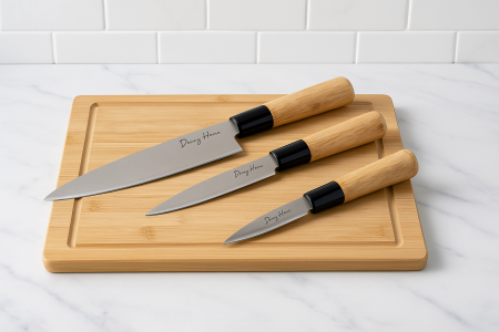 طقم مفرمة خشب مع 3 سكاكين