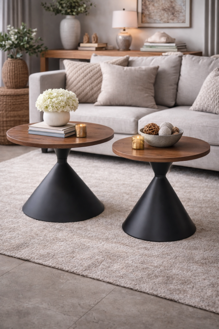 طقم سكملات وسط حجمين 70*55/50*40