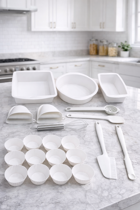 طقم مستلزمات كيك 22 قطعة